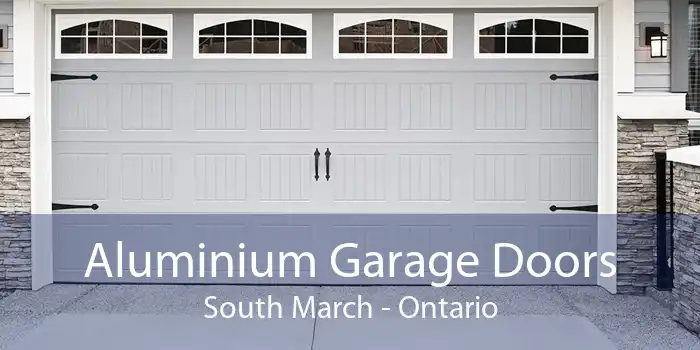 Aluminium Garage Doors South March - Ontario