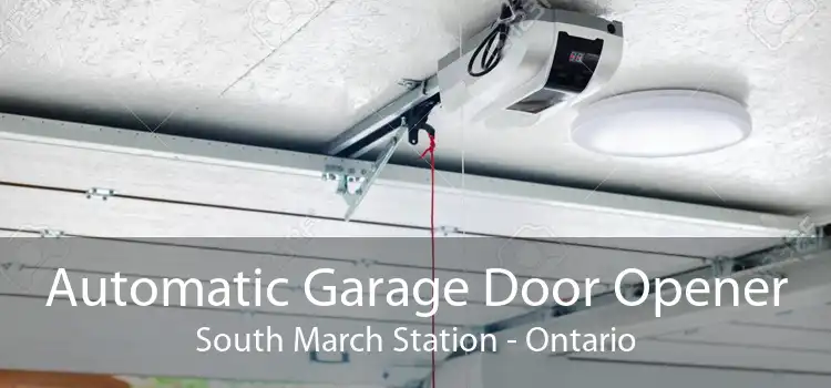 Automatic Garage Door Opener South March Station - Ontario