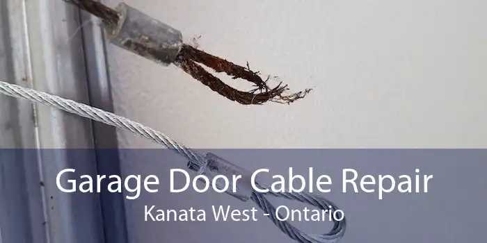 Garage Door Cable Repair Kanata West - Ontario