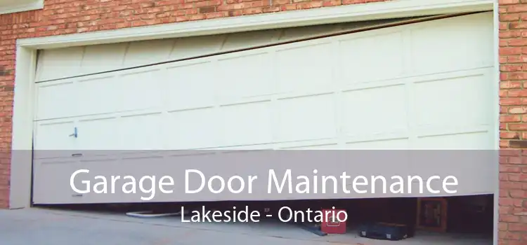 Garage Door Maintenance Lakeside - Ontario