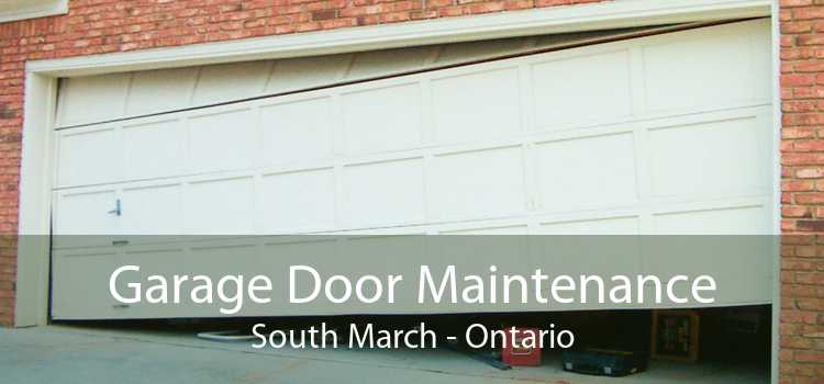 Garage Door Maintenance South March - Ontario