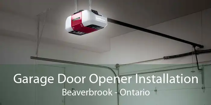 Garage Door Opener Installation Beaverbrook - Ontario