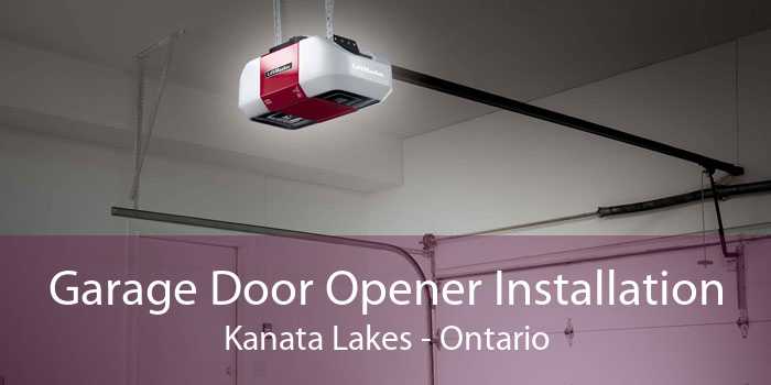 Garage Door Opener Installation Kanata Lakes - Ontario