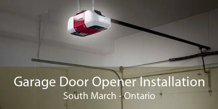 Garage Door Opener Installation South March - Ontario