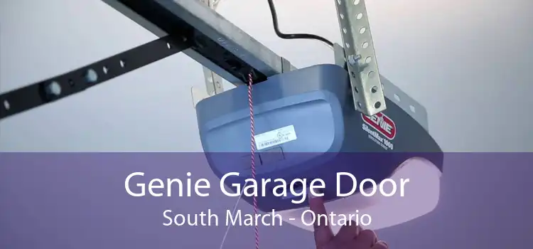 Genie Garage Door South March - Ontario