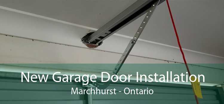 New Garage Door Installation Marchhurst - Ontario