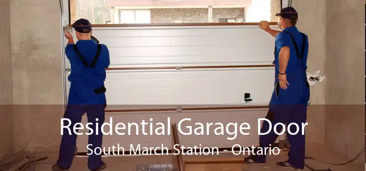 Residential Garage Door South March Station - Ontario
