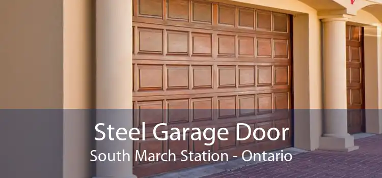 Steel Garage Door South March Station - Ontario