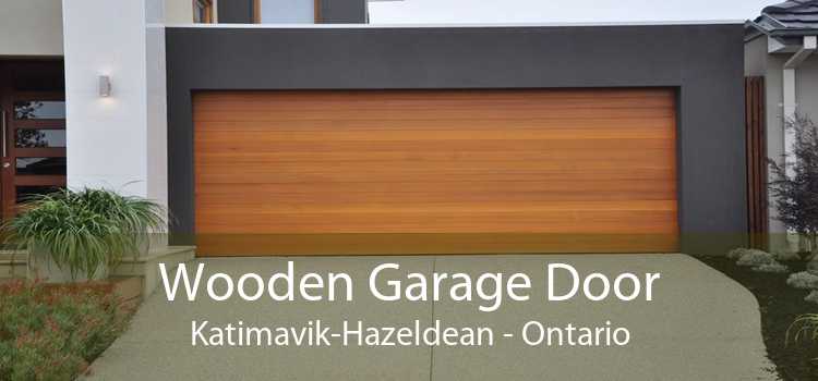 Wooden Garage Door Katimavik-Hazeldean - Ontario