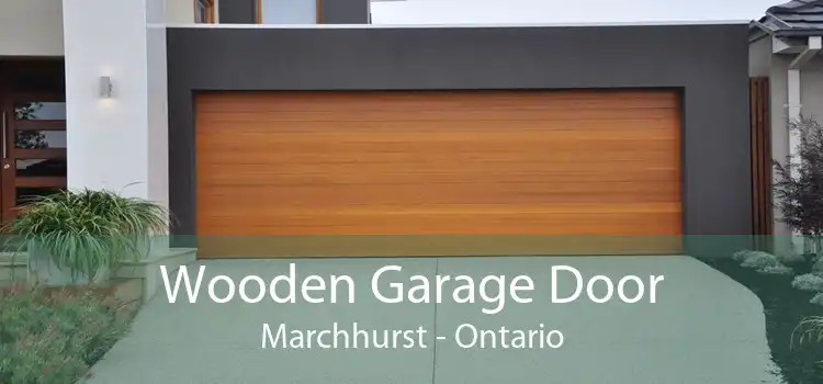 Wooden Garage Door Marchhurst - Ontario