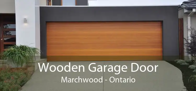 Wooden Garage Door Marchwood - Ontario