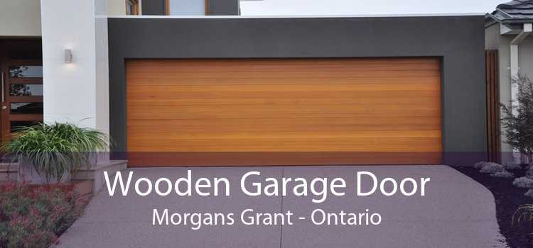 Wooden Garage Door Morgans Grant - Ontario