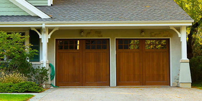 double garage doors aluminum in Kanata