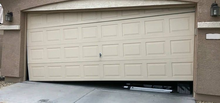garage-door-bent-off-track-repair in Kanata