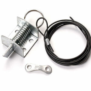 South March garage door spring safety cable repair